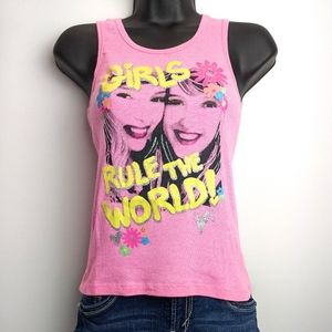 Faded Glory Girl's Glitter Tank Top